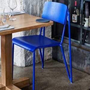HAY - Petit Standard Stuhl, ultra marine blue / ultra marine blue