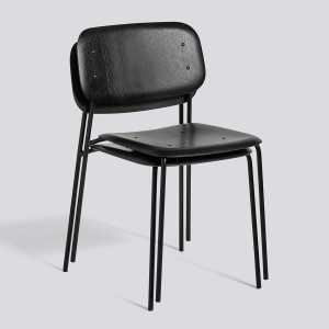 HAY - Soft Edge 60 Stuhl, Eiche soft grau lackiert