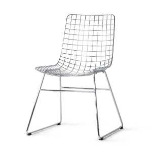 HKliving - Wire Chair, chrom