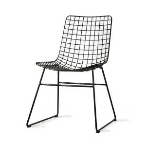 HKliving - Wire Chair, schwarz