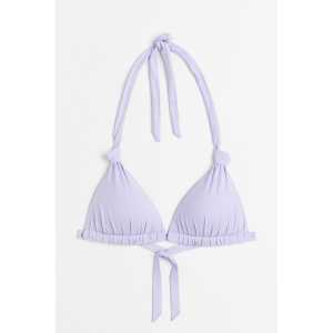 H&M Push-up Triangel-Bikinitop Flieder, Bikini-Oberteil in Größe 42. Farbe: Lilac