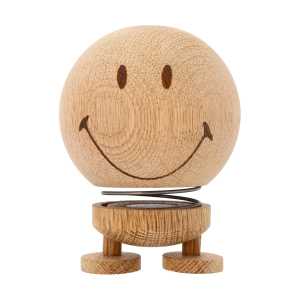 Hoptimist Hoptimist Smiley M Figur Raw oak