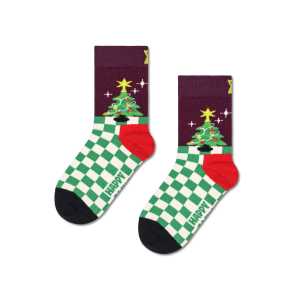 Kinder Christmas Tree Crew Socken