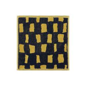 Marimekko - Iso Noppa Mini-Handtuch, 30 x 30 cm, schwarz / sand