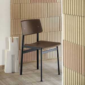 Muuto - Loft Chair, dusty grün/ eiche