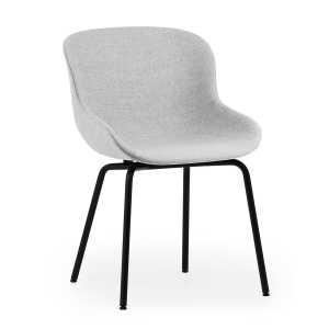Normann Copenhagen - Hyg Chair Vollpolster, schwarz / grau (Synergy LDS16)