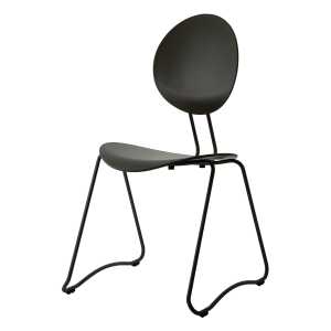 Verpan - Flex Chair, schwarz (RAL 9011)