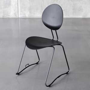 Verpan - Flex Chair, schwarz (RAL 9011)