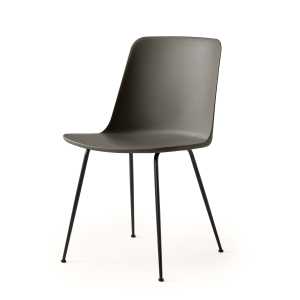 &Tradition - Rely Chair HW6, stone grey / schwarz
