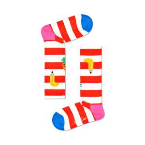 Bio-Baumwollsocken für Kinder: Fruit Striped | Happy Socks