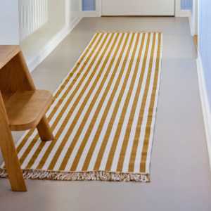 HAY - Stripes Teppichläufer, 60 x 200 cm, cucumber green
