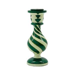 House Doctor - Sats Kerzenständer, H 15 cm, grün