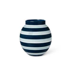 Kähler Design - Omaggio Nuovo Vase H 20,5 cm, dunkelblau