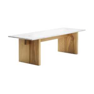 Normann Copenhagen Solid Table Beistelltisch 130x38,5x40cm White