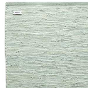Rug Solid Cotton Teppich 75 x 200cm Mint