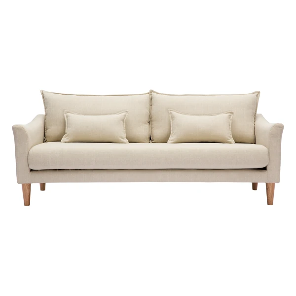 Design-Sofa 3 Plätze beiger KATE