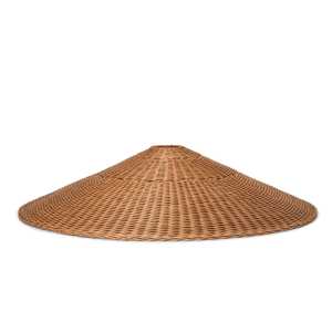 ferm LIVING - Dou Rattan Lampenschirm, Ø 90 cm, natur