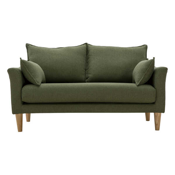 Skandinavisches 2-Sitzer-Sofa Khaki KATE