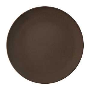 Aida Ceramic Workshop kleiner Teller Ø 19,5cm Chestnut-matte brown