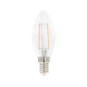 Airam Airam Filament LED- Kerzen C35 Glühbirne Klar, dimmbar e14, 3w