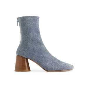 Arket Sock Boots aus Denim Blau, Stiefel in Größe 39. Farbe: Blue