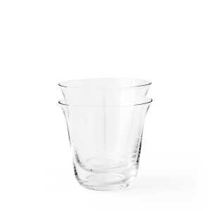 Audo - Strandgade Trinkglas H 9 cm, transparent (2er-Set) (MENU)
