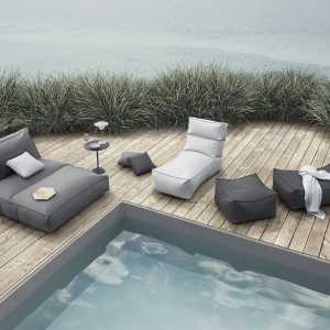 Blomus - Stay Outdoor-Lounger, stone