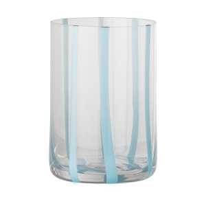 Bloomingville Silja Trinkglas 37 cl Blau-klar