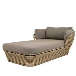 Cane-line - Basket Outdoor Daybed, natur / taupe