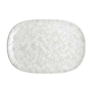 Denby Modus Marble Teller 17,5 x 26cm Weiß
