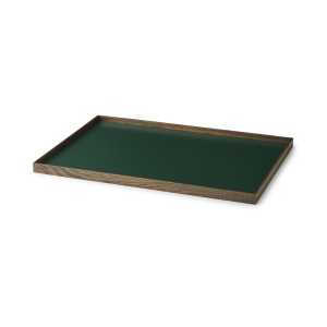 Gejst Frame Tablett large 35,5 x 50,6cm Eiche geraucht-grün