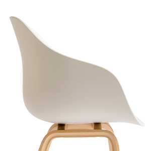 HAY - About a Chair AAC 222, Eiche lackiert / melange cream 2.0