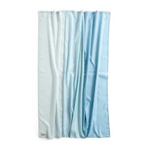 HAY - Aquarelle Duschvorhang, 200 x 180 cm, vertical ice blue