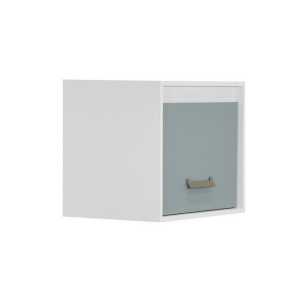 HYPE Rooms Raumteiler Hängeschrank KINDER 60x42x50 weiß/blau, mit 1 Einlegeboden und 1 Tür