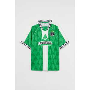 H&M Fußballtrikot mit Kurzarm Grün/4, T-Shirt in Größe S. Farbe: Green/4