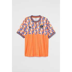 H&M Fußballtrikot mit Kurzarm Orange/14, T-Shirt in Größe XS