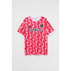 H&M Fußballtrikot mit Kurzarm Rot/7, T-Shirt in Größe XL. Farbe: Red/7