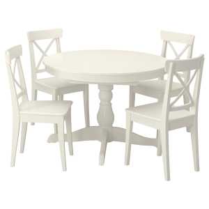 INGATORP / INGOLF Tisch und 4 Stühle