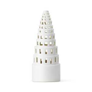 Kähler Teelichthalter Lichthaus Urbania High Tower, Teelichthaus aus Keramik
