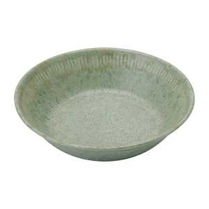 Knabstrup Keramik Knabstrup tiefer Teller olivgrün 14,5cm