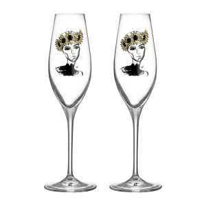 Kosta Boda All about you Champagnerglas 24 cl 2er Pack Let's celebrate you