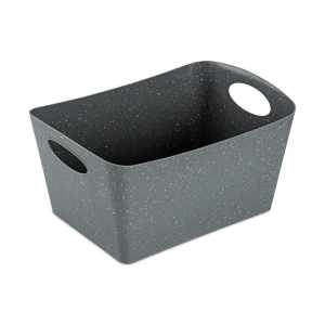 Koziol Boxxx Verwahrungsbox M 3,5 l Recycled ash grey