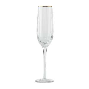Lene Bjerre Claudine Champagnerglas 23,5cl Clear-light gold