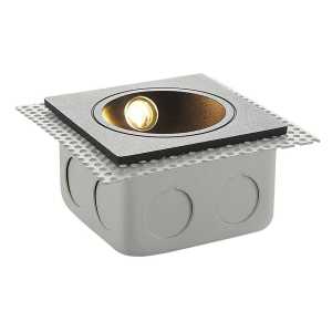 Lucande - Pordis LED Außen Einbauwandlampe Dark Grey