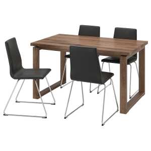 MÖRBYLÅNGA / LILLÅNÄS Tisch und 4 Stühle