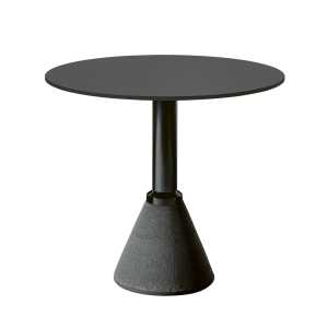 Magis - Table One Bistro Ø 79 cm, schwarz / schwarz