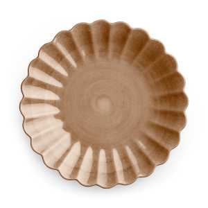 Mateus Oyster Teller 20cm Cinnamon