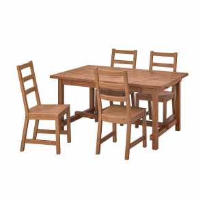 NORDVIKEN / NORDVIKEN Tisch und 4 Stühle