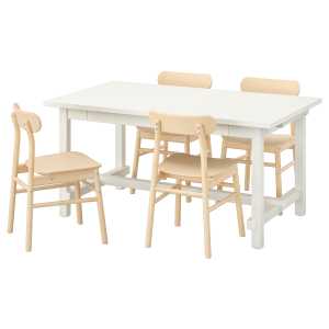 NORDVIKEN / RÖNNINGE Tisch und 4 Stühle