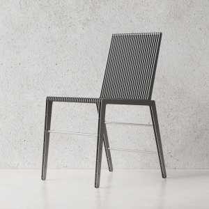 Nichba Design - Stuhl, Aluminium